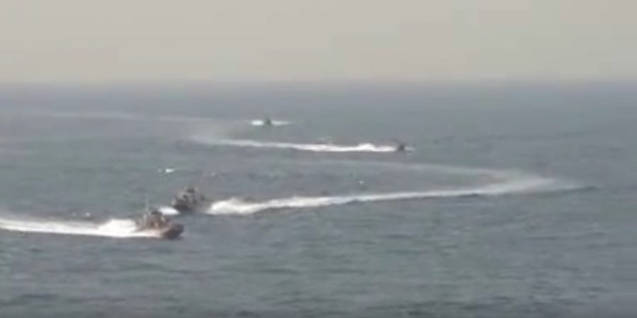 Video: Destroyer USS Nitze Harassed By Iranian Patrol Boats