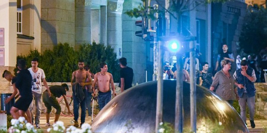 100 Germans In Vicious Brawl With 20 Muslim “Refugees” Who Goaded Them Into Violence – WATCH