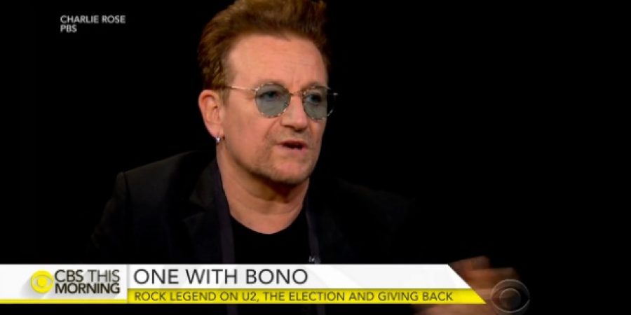 Bono: Trump Is “The Worst Idea That Ever Happened To America”