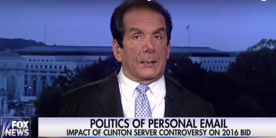 Krauthammer: “The FBI Was Not Going To Indict The Democratic Candidate For The Presidency”