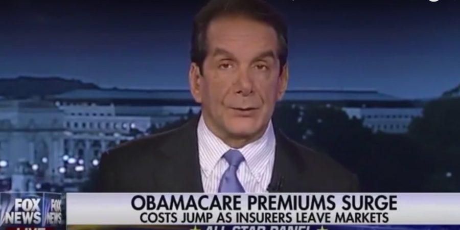 Krauthammer: Dems Will Sell ‘Single-Payer Government System’ As Obamacare Fix
