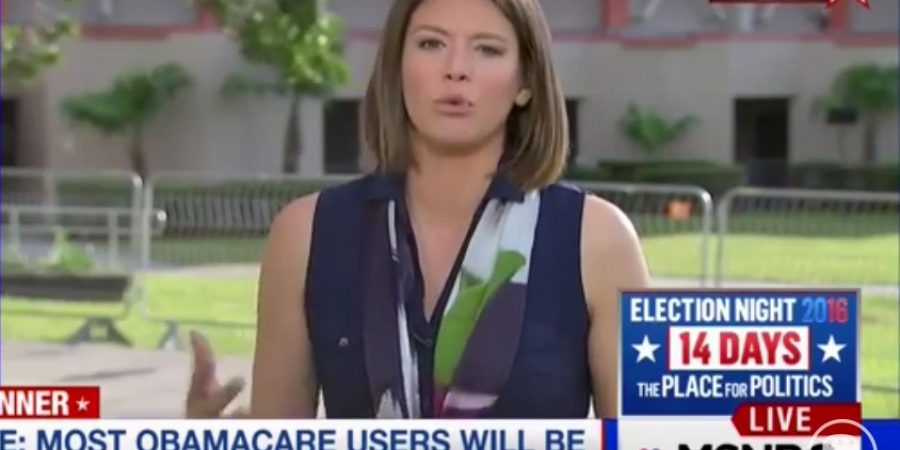 MSNBC: ObamaCare 25% Price Hikes “Real Problem For Hillary Campaign” Because “Nasty Women Need Health Care”