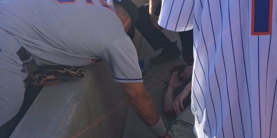 Tebow Saves Man’s Life After Putting His Hands On Him And Praying