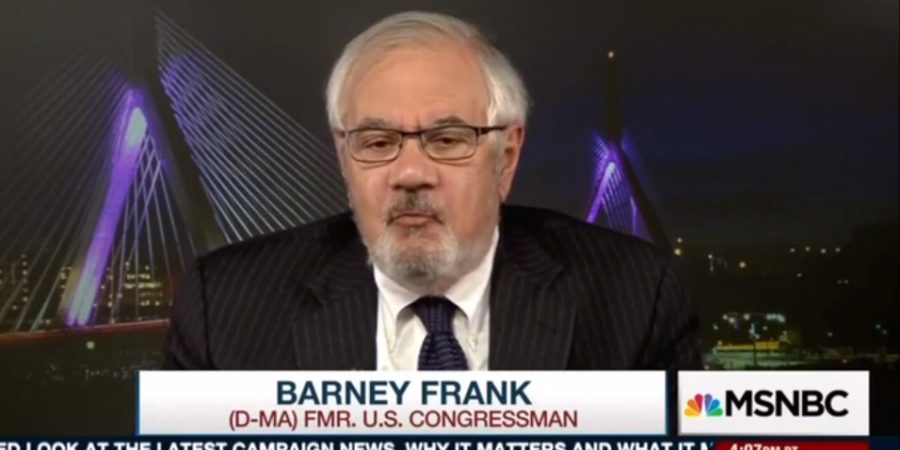 Barney Frank: “Scalia Was The Leading Advocate Of Fag Burning, Not Flag Burning”