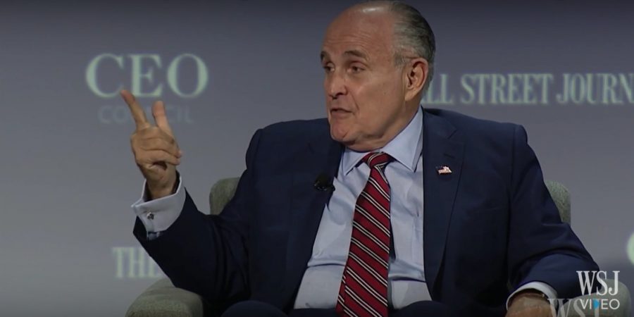 Giuliani: Trump Can Tear Up Iran Nuke Deal On Day One