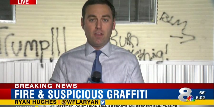 “Fuck Trump” Painted On Florida House, Another House Burned