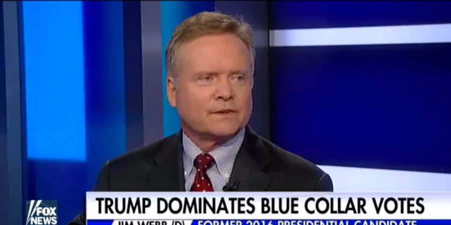 Jim Webb: Whites Are Wise To The Fact That Democrats Don’t Like Them